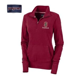 Stanford Quarter Zip sweatshirt jacket